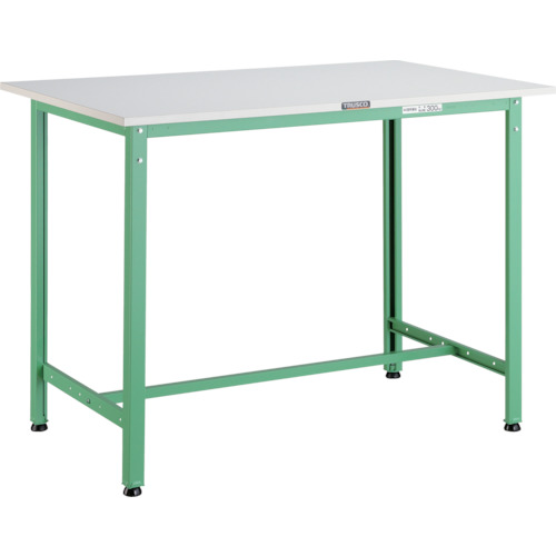 トラスコ中山（TRUSCO）　TRUSCO　軽荷重立作業台（３００ｋｇ）ＨＡＥ型　９００Ｘ６００ＸＨ９００　基本タイプ　ヤンググリーン色　【品番：HAE-0960 YG】