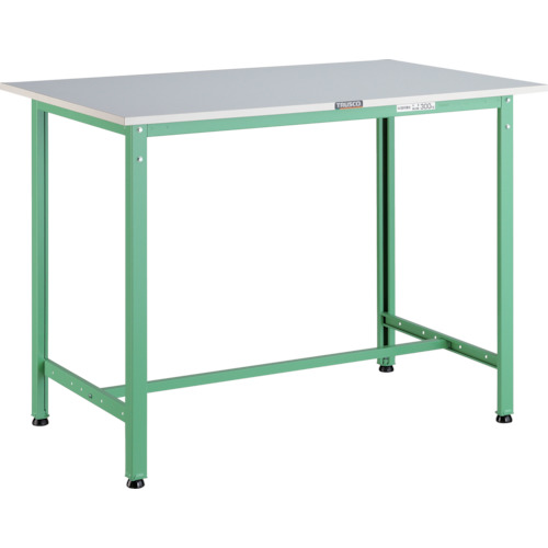 トラスコ中山（TRUSCO）　TRUSCO　軽荷重立作業台（３００ｋｇ）ＨＡＥ型　９００Ｘ６００ＸＨ９００　基本タイプ　ヤンググリーン色　【品番：HRAE-0960 YG】
