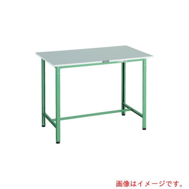 トラスコ中山（TRUSCO）　TRUSCO　軽荷重立作業台（３００ｋｇ）ＨＡＥ２型　ＲｏＨＳ２対応天板　１２００Ｘ６００ＸＨ９００　グリーン色　【品番：HRAE2-1260】