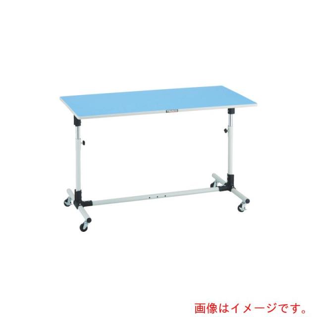 トラスコ中山（TRUSCO）　TRUSCO　ジャスト　７５０Ｘ６００ＸＨ７００−９５０　車輪付　【品番：JM-7560C】