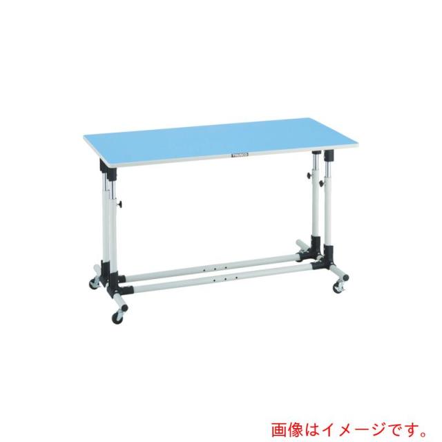 トラスコ中山（TRUSCO）　TRUSCO　ジャスト　７５０Ｘ６００ＸＨ７００−９５０　車輪付　【品番：JMW-7560C】