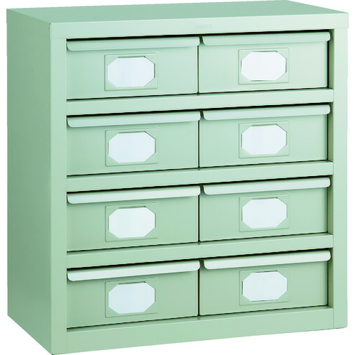 トラスコ中山（TRUSCO）　TRUSCO　Ｋ型引出しユニット　５９２Ｘ６０９　Ｖ−２Ｘ８個　ネオグレー　【品番：K-44W】