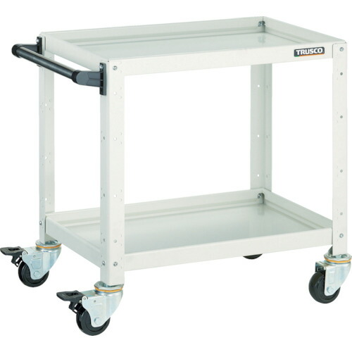 トラスコ中山（TRUSCO）　ツールワゴン バーディワゴン 600×400×H600 2段 W色　【品番：BDW-662-W】
