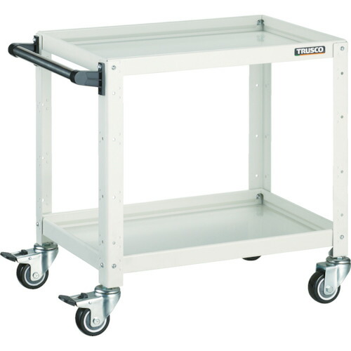 トラスコ中山（TRUSCO）　ツールワゴン バーディワゴン 600×400×H740 ウレタン車輪 W色　【品番：BDW-763U-W】