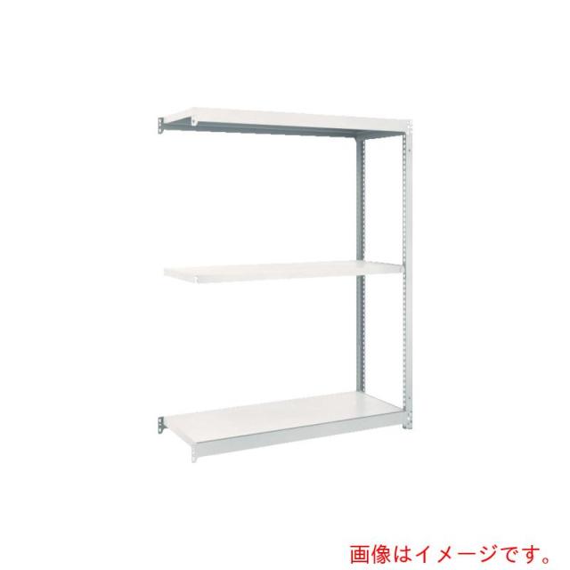 トラスコ中山（TRUSCO）　TRUSCO　スチールラック　Ｍ１．５型軽中量棚　８６０Ｘ５９５ＸＨ１２００　３段連結　ネオグレー　【品番：M1.5-4363B】