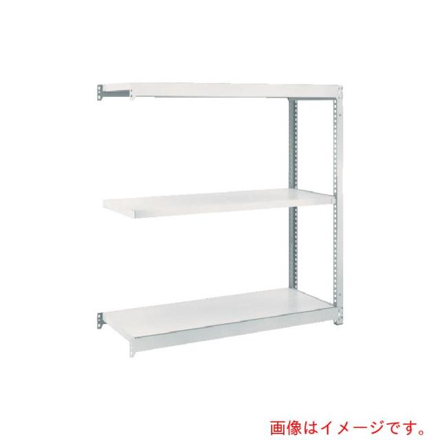 トラスコ中山（TRUSCO）　TRUSCO　スチールラック　Ｍ１．５型軽中量棚　１１６０Ｘ２９５ＸＨ１５００　３段連結　ネオグレー　【品番：M1.5-5433B】