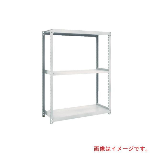 トラスコ中山（TRUSCO）　TRUSCO　スチールラック　Ｍ２型軽中量棚　８６０Ｘ６００ＸＨ１５００　３段　単体　ネオグレー　【品番：M2-5363】