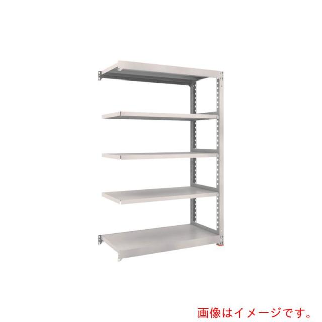 トラスコ中山（TRUSCO）　TRUSCO　Ｍ３型中量棚　９００Ｘ４７１ＸＨ１２００　３段　連結　免震樹脂ベース付　ネオグレー　【品番：M3-4353BSFC】