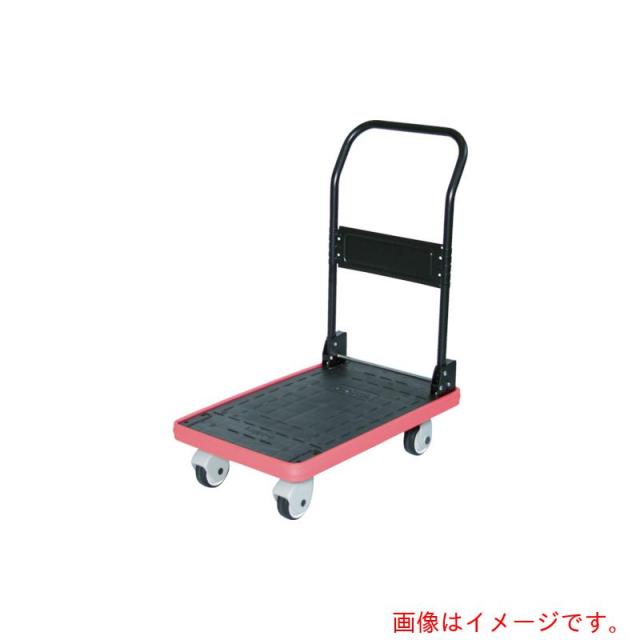 トラスコ中山（TRUSCO）　TRUSCO　ＭＫＰ樹脂製台車　折畳式　７１６Ｘ４３６　樹脂キャスター　ブルー　【品番：MKP-151P-B】