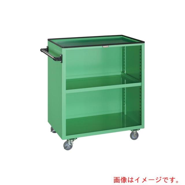 トラスコ中山（TRUSCO）　TRUSCO　ツールワゴン　７５０Ｘ５００ＸＨ８８０　幕板付　ヤンググリーン　【品番：NTS-308N-YG】 35,271円