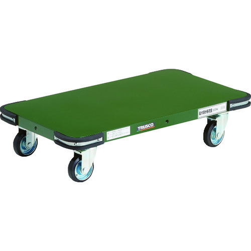 トラスコ中山（TRUSCO）　TRUSCO　鋼鉄製平台車　８００Ｘ４５０　Φ１００プレス車　【品番：PHT-8045H】 45,793円