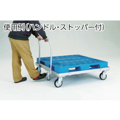 トラスコ中山（TRUSCO）　TRUSCO　パレット台車　１１００ｘ１１００　【品番：PLK-05-1111】_1