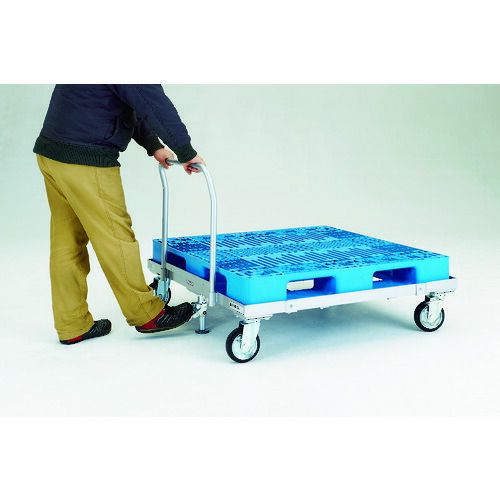 トラスコ中山（TRUSCO）　TRUSCO　パレット台車　１１００ｘ１１００　【品番：PLK-05-1111】_2