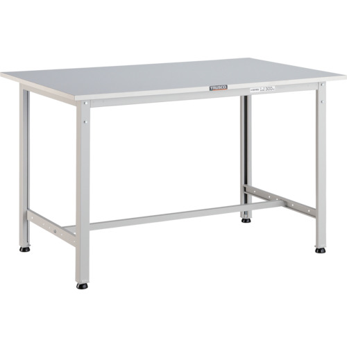 トラスコ中山（TRUSCO）　TRUSCO　軽荷重作業台（３００ｋｇ）ＡＥ型　１２００Ｘ７５０ＸＨ７４０　基本タイプ　ホワイト色　【品番：RAE-1200 W】