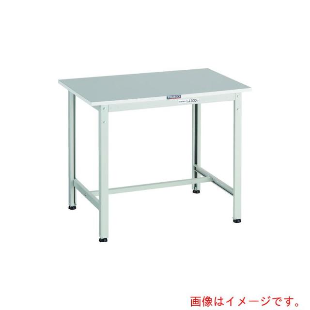 トラスコ中山（TRUSCO）　TRUSCO　軽荷重作業台（３００ｋｇ）ＲＡＥ２型　ＲｏＨＳ２対応天板　９００Ｘ７５０ＸＨ７４０　ホワイト色　【品番：RAE2-0975 W】