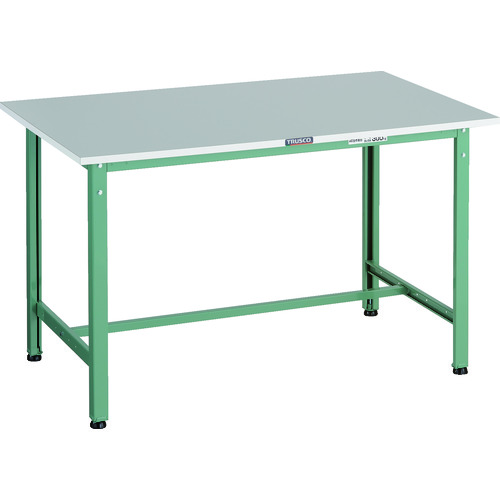 トラスコ中山（TRUSCO）　TRUSCO　軽荷重作業台（３００ｋｇ）ＲＡＥ２型　ＲｏＨＳ２対応天板　１２００Ｘ７５０ＸＨ７４０　グリーン色　【品番：RAE2-1200】