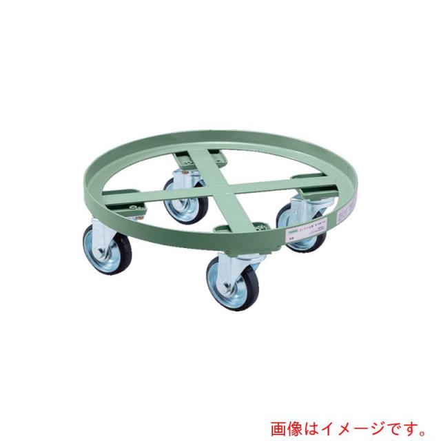 トラスコ中山（TRUSCO）　TRUSCO　円形台車　全周ガイド型　荷重３００ｋｇ　台寸Φ６１０　【品番：RC-300】