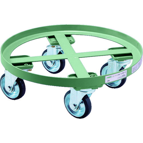 トラスコ中山（TRUSCO）　TRUSCO　円形台車　全周ガイド型　荷重５００ｋｇ　台寸Φ６１０　【品番：RC-500】