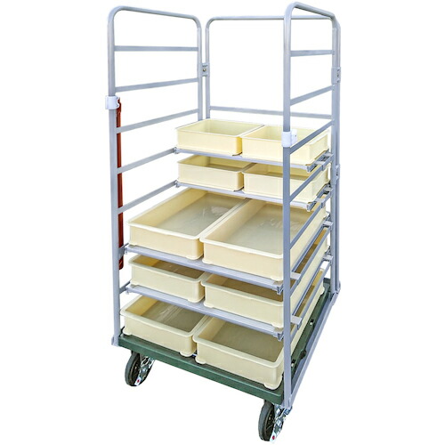 トラスコ中山（TRUSCO）　TRUSCO　ラックテナー用アルミ製中間棚　ハーフサイズ　【品番：RCT-ALH】_1