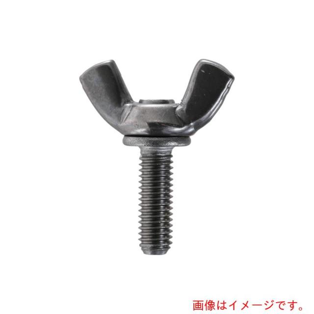 トラスコ中山（TRUSCO）　TRUSCO　冷間蝶ボルト　２種　ステンレス　４×１５　１００本入　ヘキサゴンパック　【品番：S083-0415】