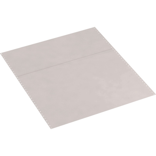 トラスコ中山（TRUSCO）　TRUSCO　スチール製軽量ボルト式棚用背板　Ｗ１５００×Ｈ１８００用　ネオグレー　【品番：S-65】