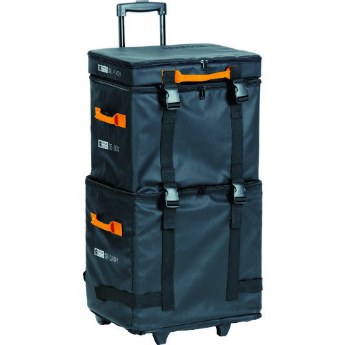 トラスコ中山（TRUSCO）　TRUSCO　プロ用段積みバッグ　ＳＴＡＣＫ　ＢＬＯＣＫ　３段タイプ　【品番：SB-3SET】