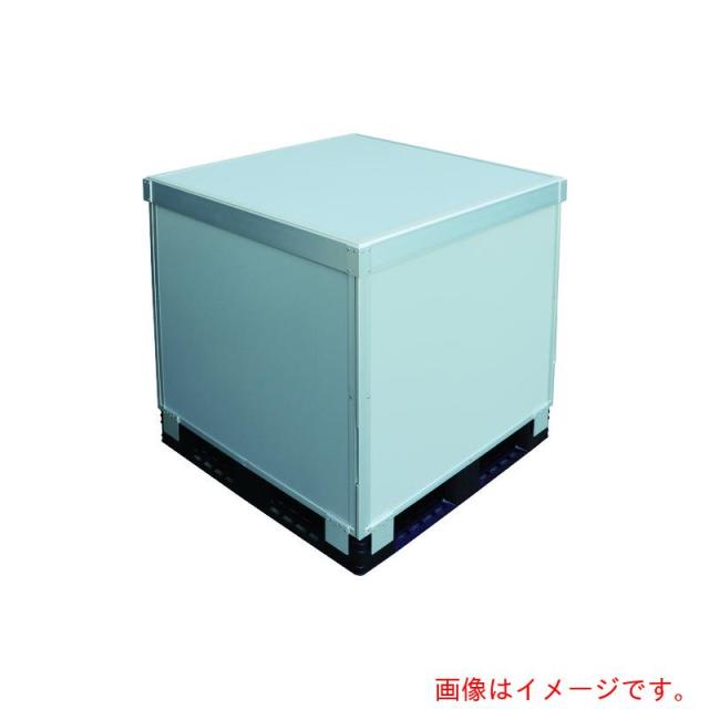 トラスコ中山（TRUSCO）　TRUSCO　スタックカーゴ４面パネルタイプ　１１００Ｘ１１００ＸＨ６００　【品番：SCP4-1160】
