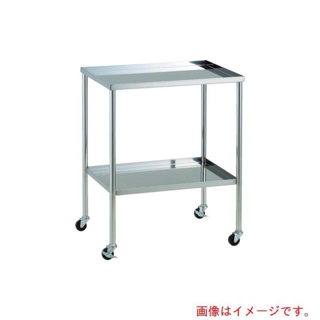 トラスコ中山（TRUSCO）　TRUSCO　ステンレスワゴン　ＳＵＳ３０４ワゴン　上下皿　４５０Ｘ３００　【品番：SCW-2A】 23,554円