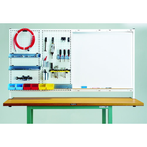 トラスコ中山（TRUSCO）　TRUSCO　ＳＦＰ型前パネル　ホワイトボード付　１８００Ｘ１０００　ホワイト色　【品番：SFP-1801W】_1