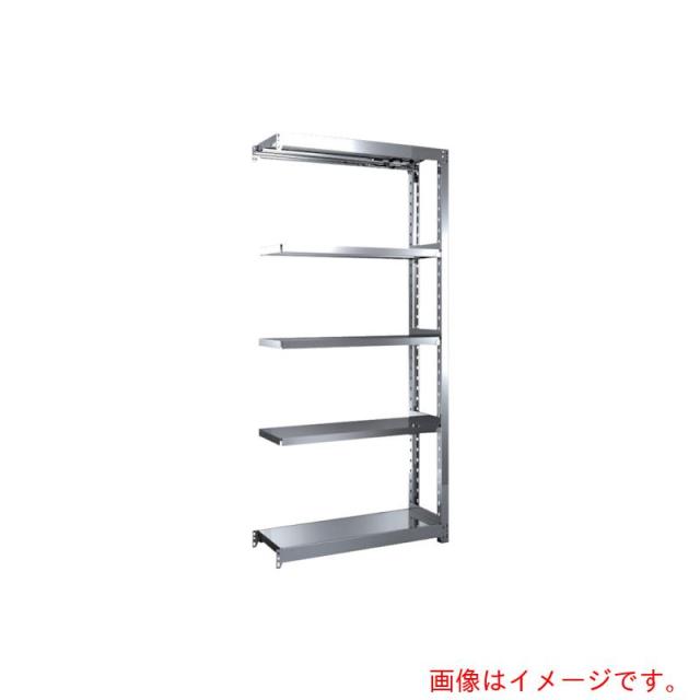 トラスコ中山（TRUSCO）　TRUSCO　ステンレス棚　ＳＭ２型　１１６０Ｘ３００ＸＨ１５００　５段　連結　【品番：SM2-5435B】