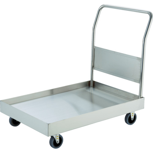 トラスコ中山（TRUSCO）　TRUSCO　ステンレス台車　オールＳＵＳ３０４　皿型台車　８００Ｘ４５０　帯電防止Ｕ車輪　【品番：SSAR-3TBU】 107,850円