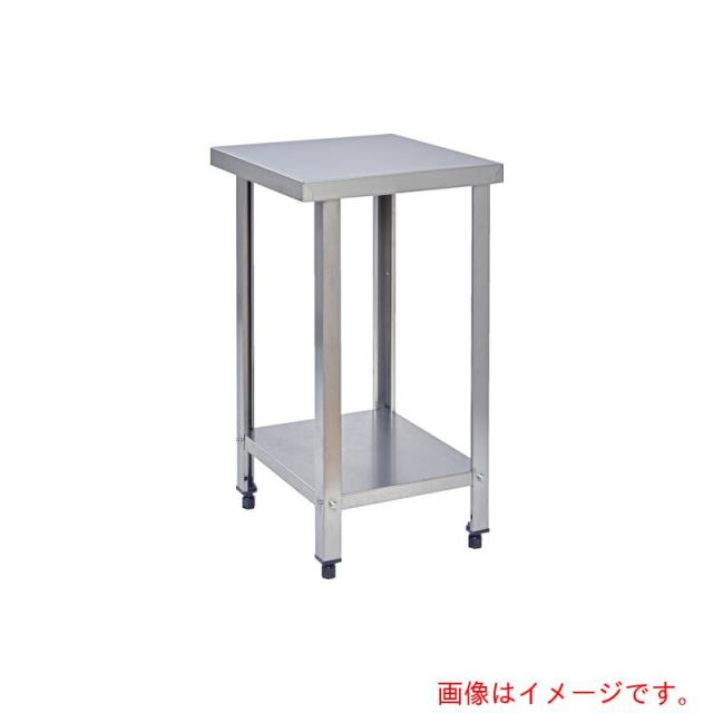 トラスコ中山（TRUSCO）　TRUSCO　ＳＵＳ４３０ステンレス作業台　Ｗ６００×Ｄ６００ＸＨ８００　【品番：SW4-0660】