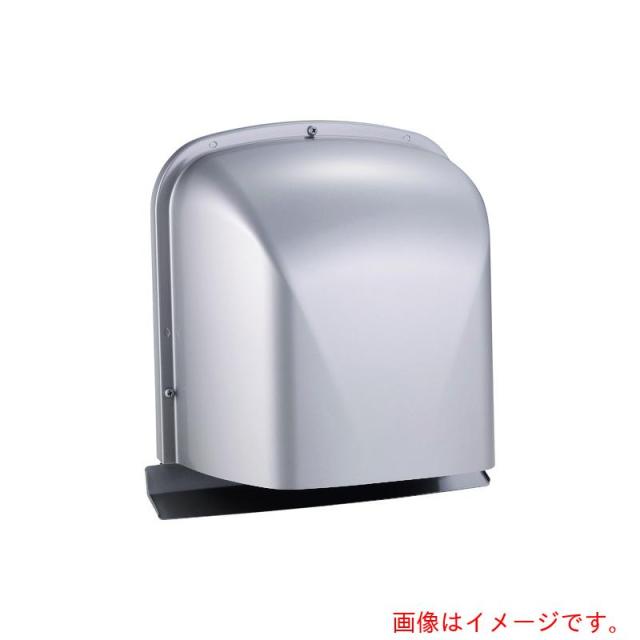 宇佐美工業　Ｕ．Ｋ　宇佐美　強制給排口用　Ｍ型フード付ガラリ　フードビス脱着式１５０　【8個】　【品番：UK-MZEV150B-MG】