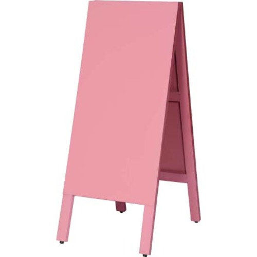 馬印　馬印　多目的Ａ型案内板（ピンク）両面　【品番：WA450VP】