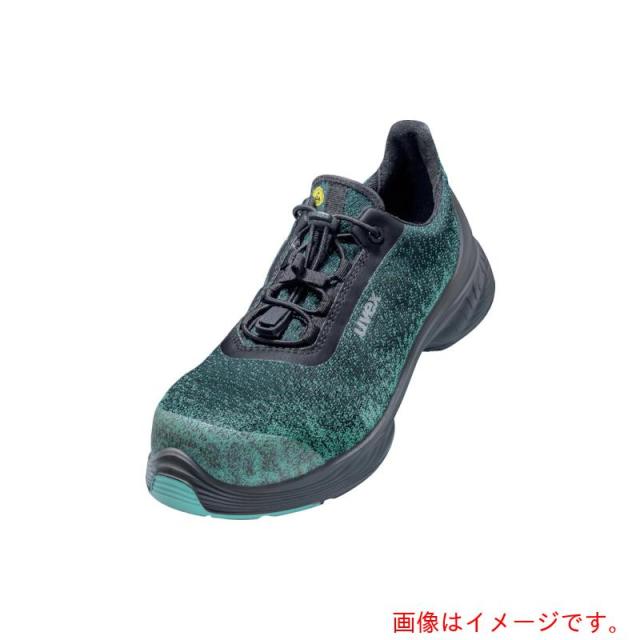 UVEX ウベックス1G2プラネットシューズS1PSRCブラック/ぺトロール28.5CM 【品番:6824544】