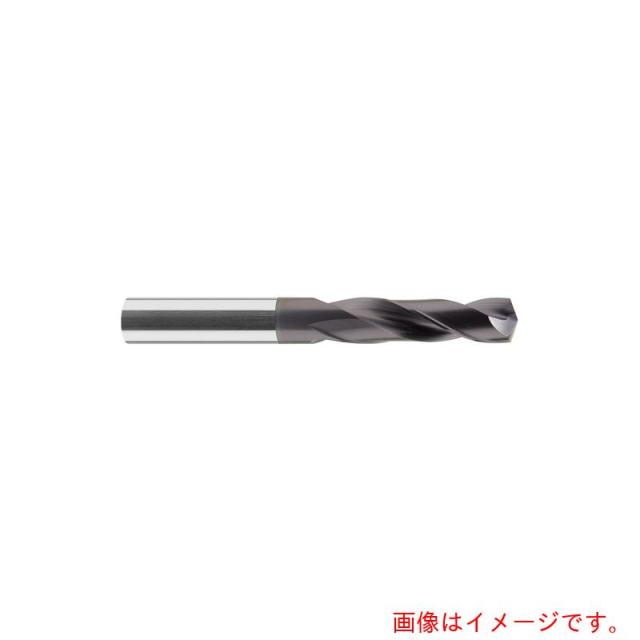 ウォーターミルズ（WATERMILLS）　ＷＭ超硬ソリッドドリル　油穴無　８．１ｍｍｘ３７ｘ７９　ＴｉＡｌＮ　【品番：WDT0810L37X79】