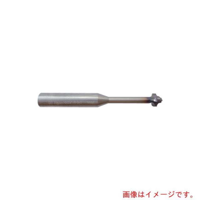 ウォーターミルズ（WATERMILLS）　裏座ぐりＲチャンファーミルズＲ０．５　４．９Ｄｘ１００ＴｉＡｌＣＮ　【品番：WMRC06049L20R05】