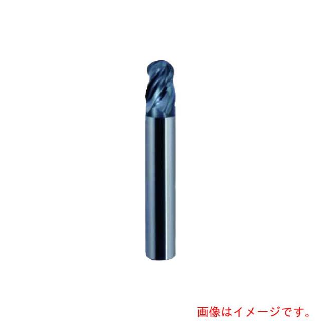 ウォーターミルズ（WATERMILLS）　ＷＭ不等分割ボールエンドミル　４ｘ８ｘ５４ｍｍ　ＡｌＴｉＮ　【品番：WSB440A040854】