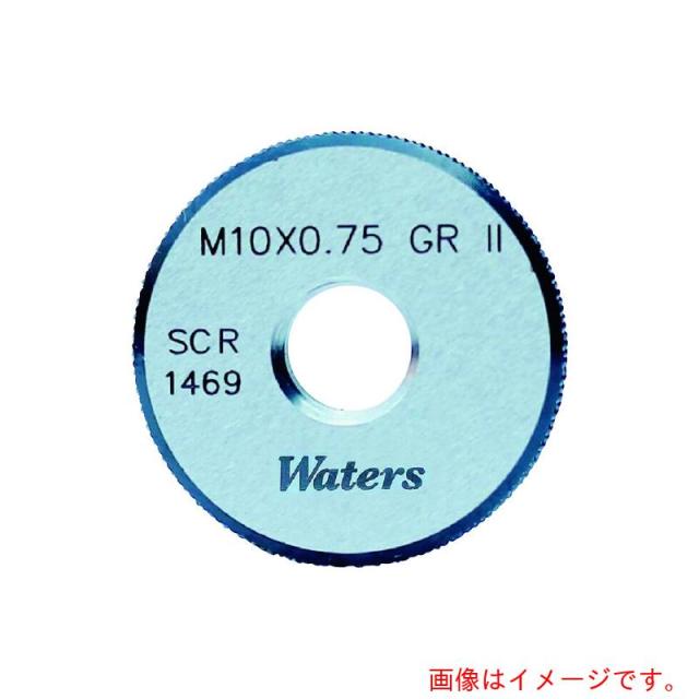 ウォーターズ（WATERS）　ＷＡＴＥＲＳ　Ｗａｔｅｒｓ　メートルねじ検査用リングゲージ（旧ＪＩＳ）　【品番：WGRIR2M18X1.5】