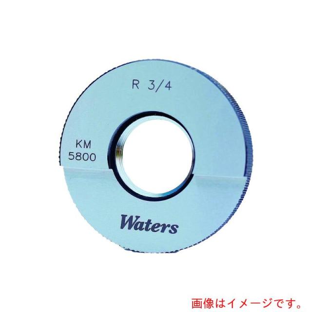 ウォーターズ（WATERS）　ＷＡＴＥＲＳ　Ｗａｔｅｒｓ　テーパーねじ用リングゲージ（Ｒ）　【品番：WR3/4-14R】