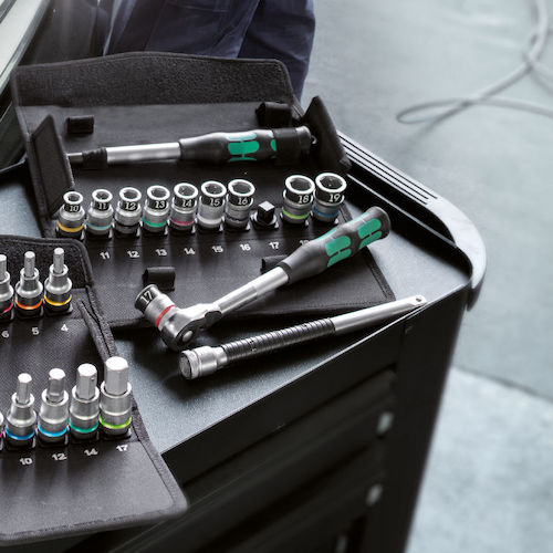 Wera　８００６　ＳＣ１　サイクロップラチェット「ハイブリッド」セット　１／２　【品番：004090】_5