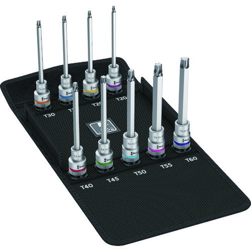 Wera　８７６７　Ｃ　ＨＦ　１／２　トルクス９点セット　【品番：004212】