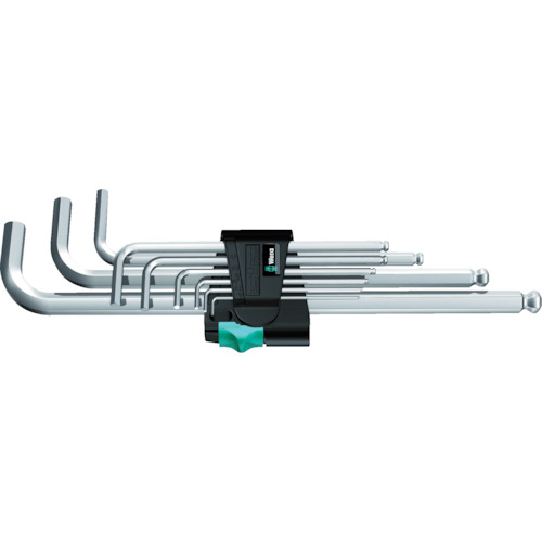 Wera　９５０ＰＫＬ／９ＳＭＮ　ヘックスキーセット　【品番：022087】 6,544円