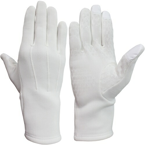 ウインセス　ＷＩＮＣＥＳＳ　白　フリース　礼装用手袋（１０双入り）　Ｌサイズ　【品番：MG-01-WHITE-L-10P】