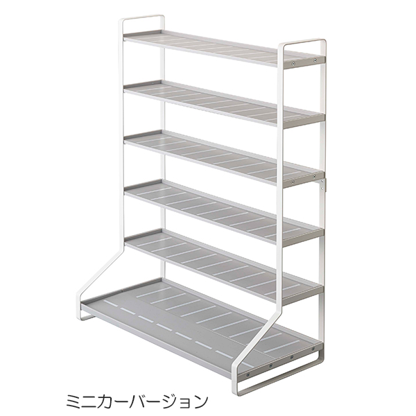 山崎実業 ミニカー&レールトイラック タワー ホワイト 4903208050180 【品番：05018】