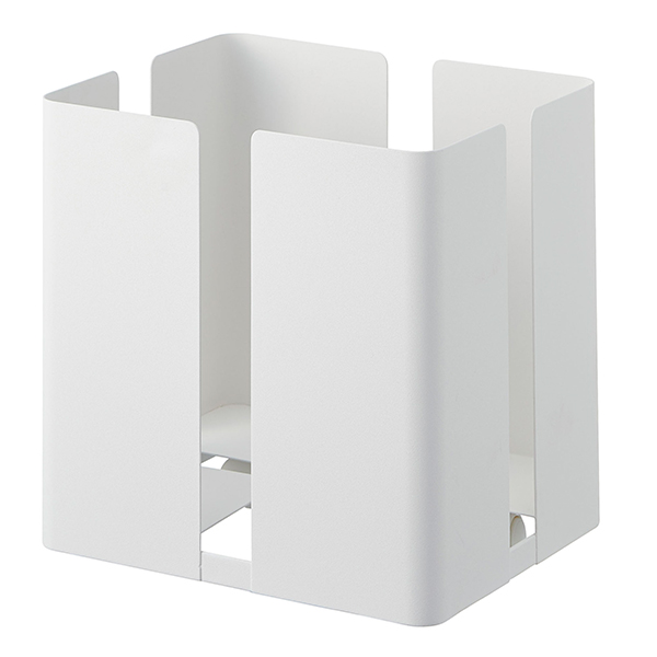 山崎実業 キャスター付きニューズラック タワー ホワイト 4903208047630 【品番：04763】