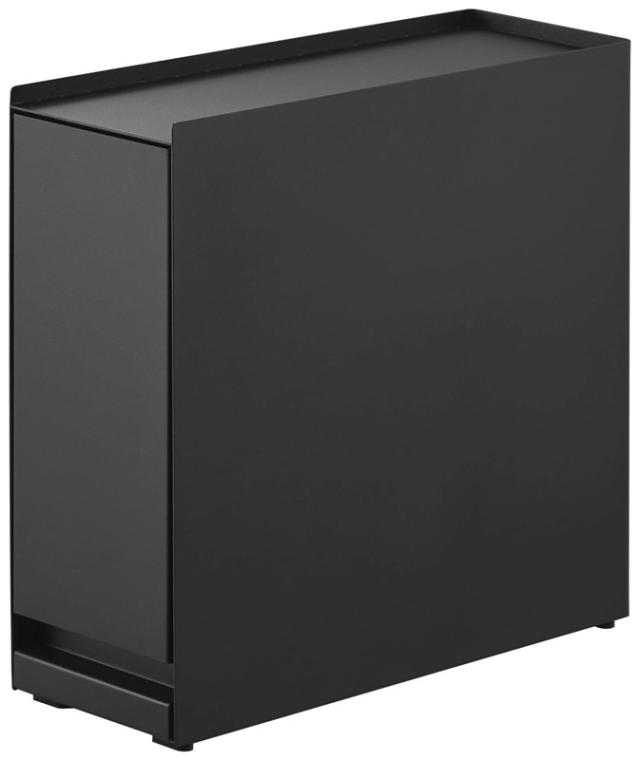 山崎実業　隠せる引き出し収納 タワー ブラック 4903208014298　【品番：01429】_1
