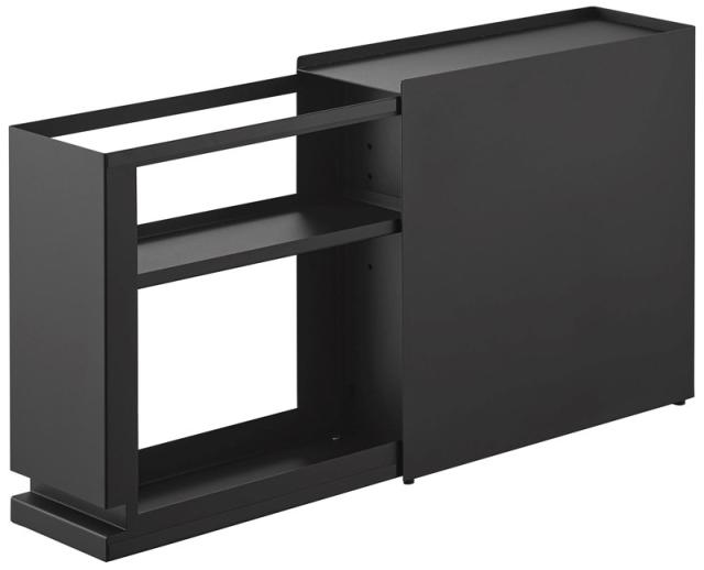 山崎実業　隠せる引き出し収納 タワー ブラック 4903208014298　【品番：01429】_2
