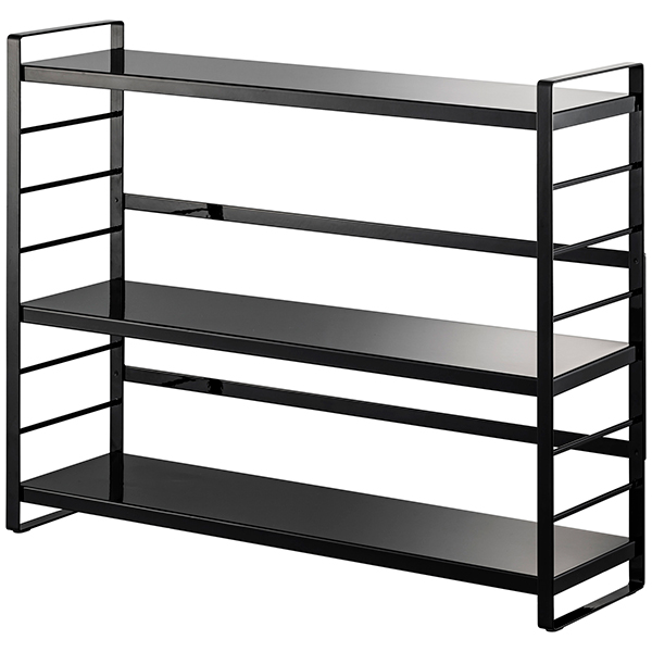 山崎実業 シンク上キッチン収納ラック タワー ブラック 4903208032582 【品番：03258】の通販は