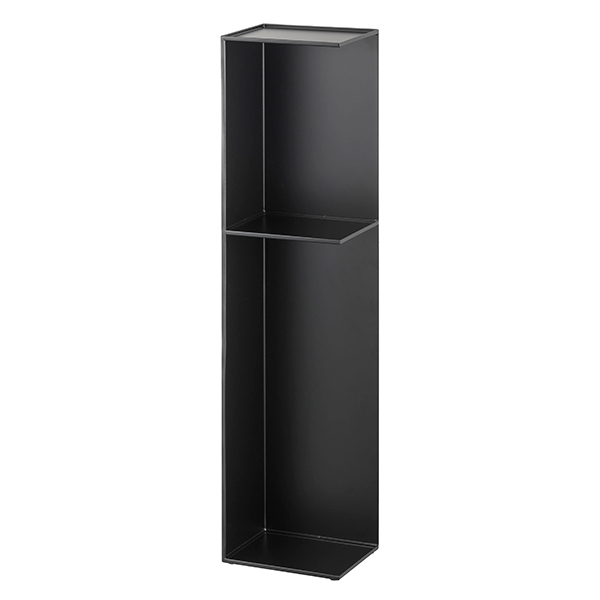 山崎実業 スリムトイレラック タワー ブラック 4903208035101 【品番：03510】